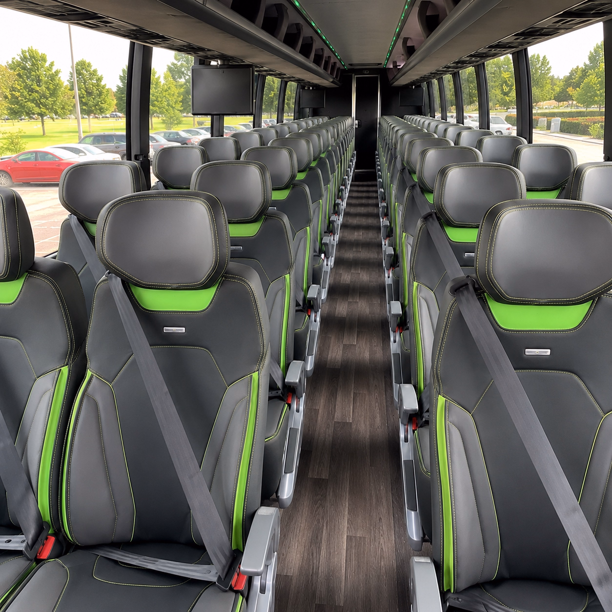 concert bus rentals to bert ogden arena from mission
