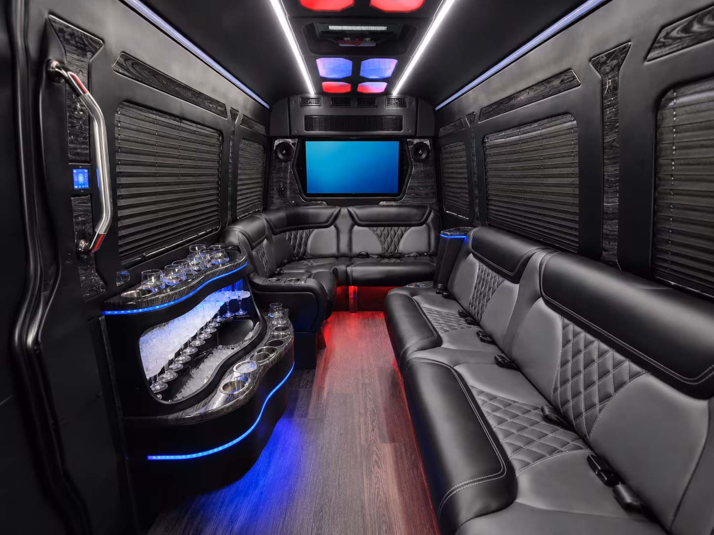 mission 28 passenger party bus