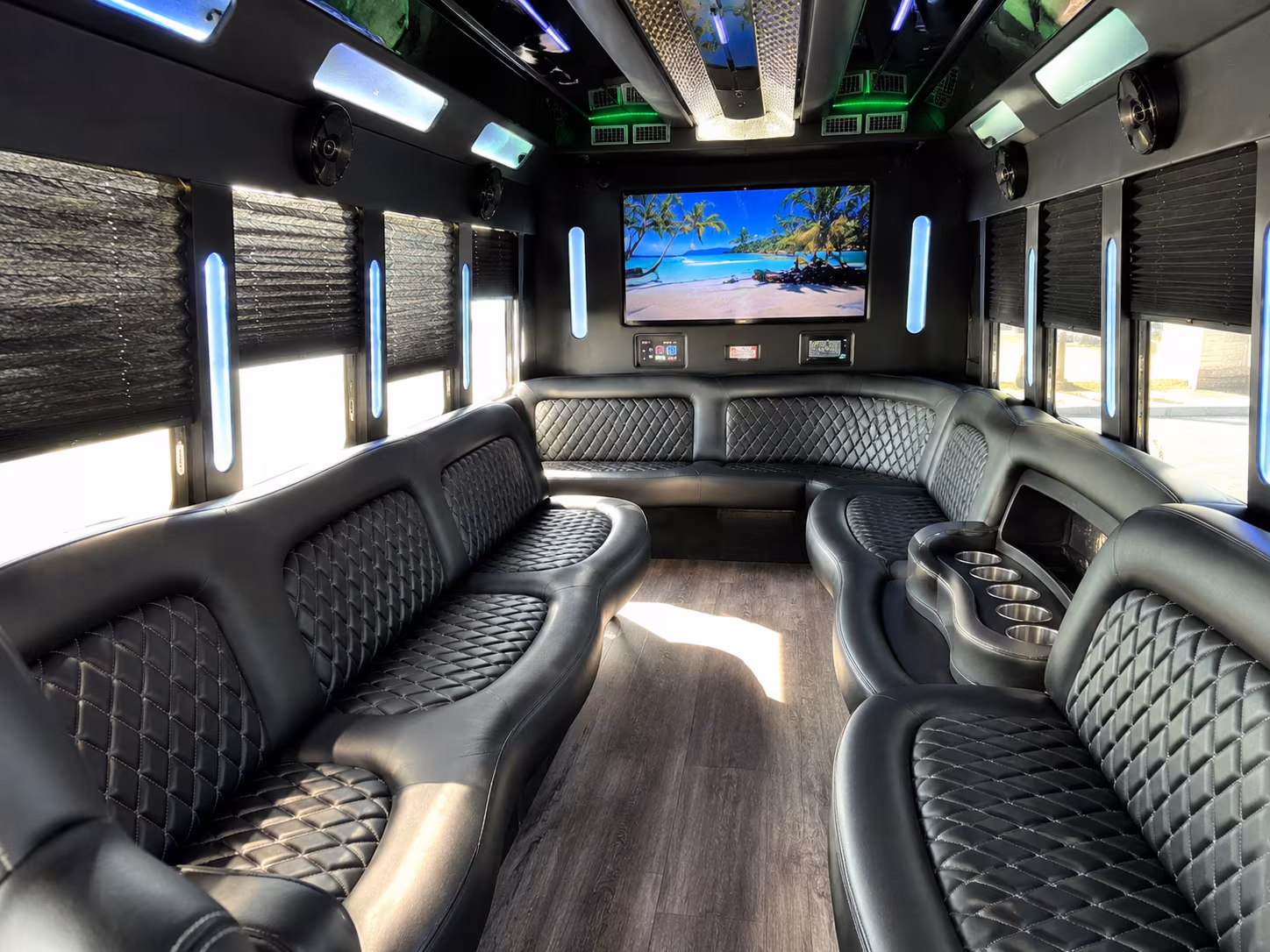 mission birthday party bus rental