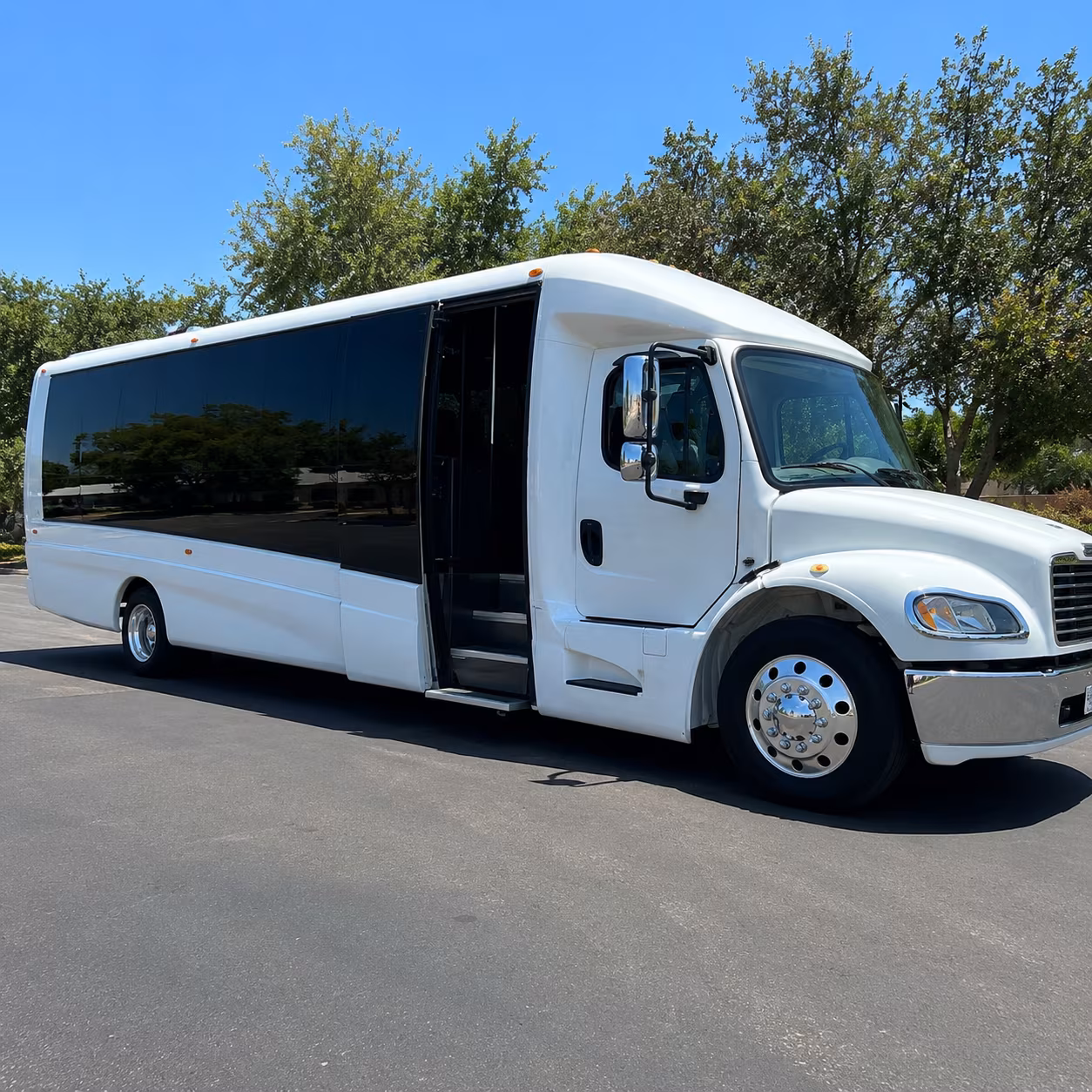 mission corporate event transportation onboard seating