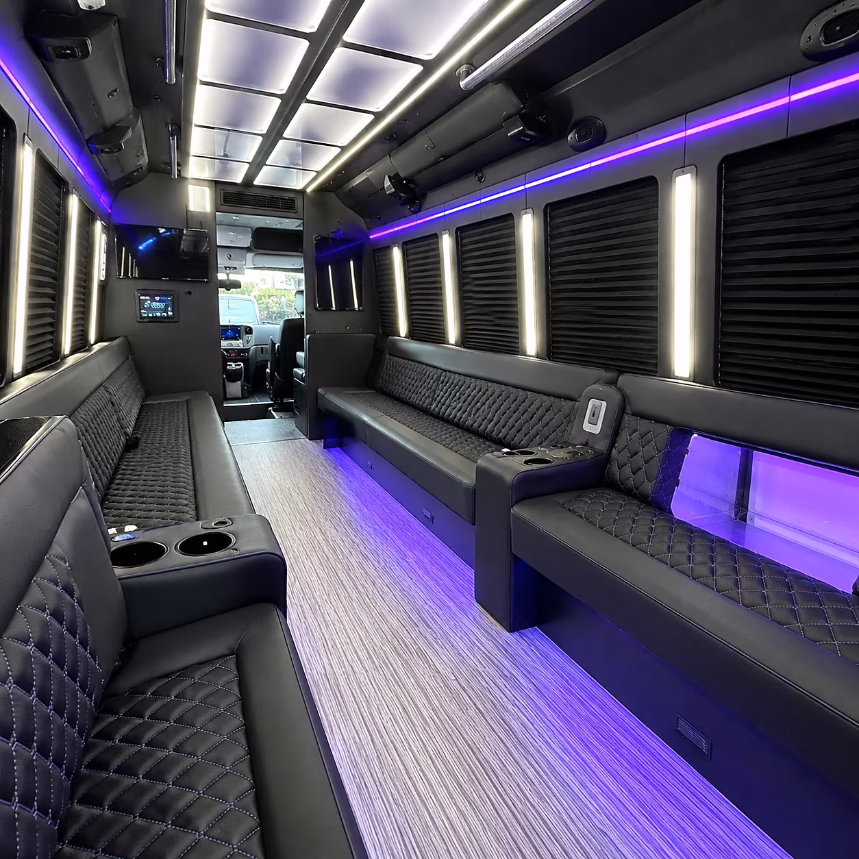 mission prom party bus rental